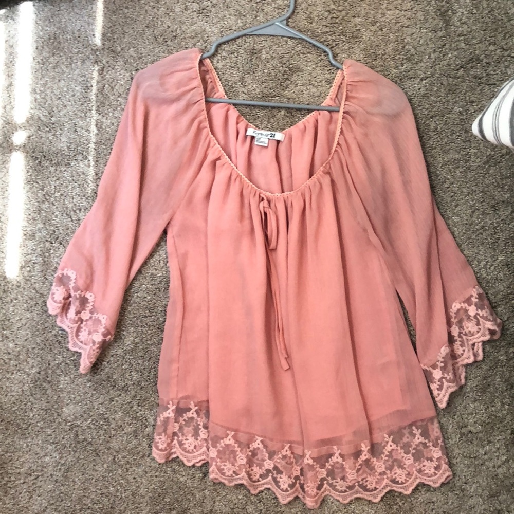Forever 21 flowy shirt